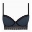 Wonderbra Glam Balconette BH dunkelgrau